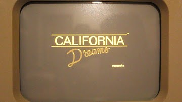 STS Tecom amber monochrome screens runs BlockOut! In demo mode.