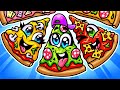 IT IS TIME TO EAT PIZZA 😋 🍕| COOKING PIZZA FOR THE FIRST TIME 👩‍🍳 BY LITTLE BABY PEARS