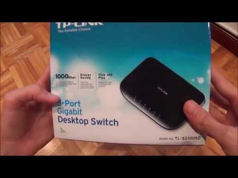 TP-Link TL-SG1005D Gigabit Ethernet Switch Unboxing (NEW version)