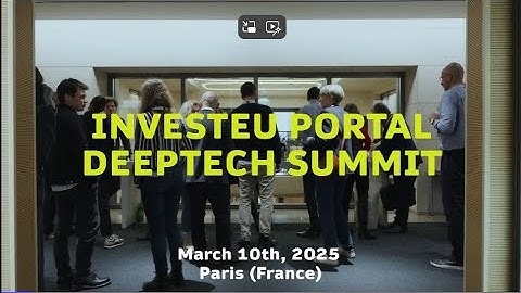 InvestEU Portal Deeptech Summit