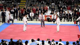 Panamericano Karate JKA Peru 2018 - Marcelo Monzón (ARG) x Rodrigo Rojas (CHI)