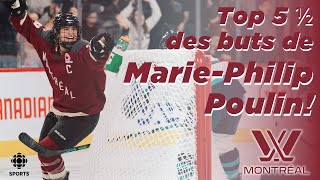 Marie-Philip Poulin qui fait du Marie-Philip Poulin pendant 5 min! - Top 5 de ses buts | LPHF (PWHL)