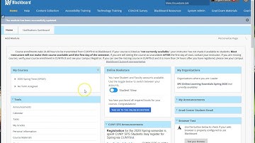 Organizing your My Courses list in CUNY Blackboard