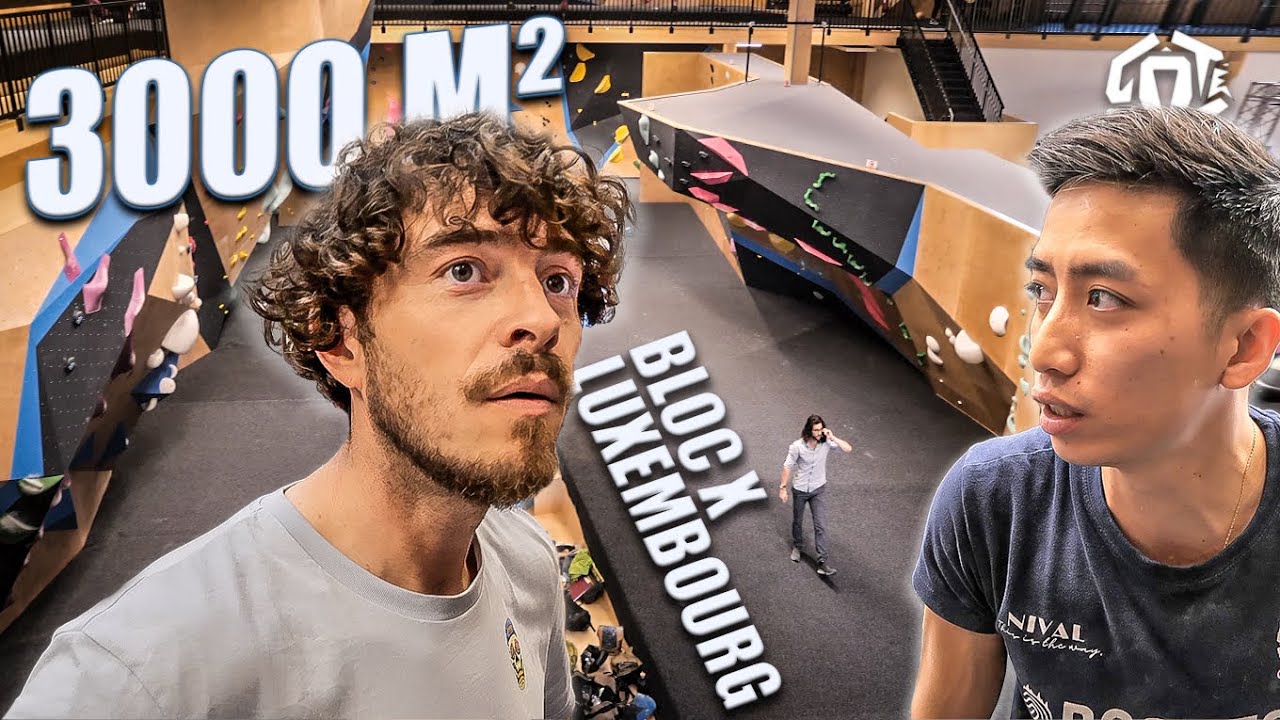 Cette nouvelle salle de bloc est différente... (Ninja Warrior, Parkour) - Bloc X Luxembourg