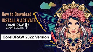 how to download install and activate coreldraw 2022 full version | coreldraw graphics suite