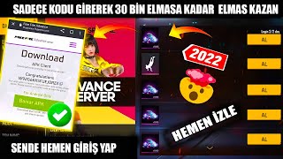 Kodu Kullan 30 Bin Elmas Kazan💎 FREE FiRE ADVANCE SERVER NASIL İNDİRİLİR 2022 ! FREE FİRE ADVANCE