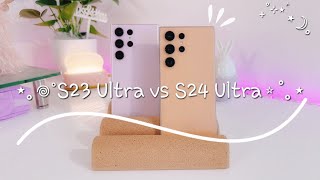 ₊✩‧₊˚౨ samsung S23 ULTRA vs S24 ULTRA ৎ˚₊✩‧₊