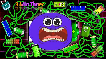 0 to VIGINTILLION Overcharging Battery Timer I Low Battery Charging Animation |