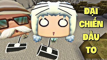 Đầu to đại chiến trong Mini World | Meowpeo