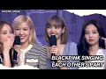 BLΛƆKPIИK MEMBERS SINGING EACH OTHER S PART OF THEIR SONGS Blackpink Jennie Jisoo Lisa Rose BLΛƆKPIИK MEMBERS SINGING EACH OTHER S PART OF THEIR SONGS Blackpink Jennie Jisoo Lisa Rose
