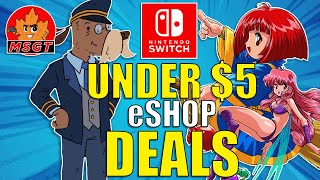25 GREAT UNDER $5 Nintendo Switch eSHOP SALES ON NOW!! | Best Switch eSHOP DEALS This Week