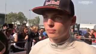 Formula 1 GP of China 2015 Interview Max Verstappen