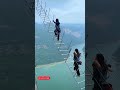 One Slip 900ft Fall! Extreme Climbing in China #china #dangerousplaces  #cliffclimbing