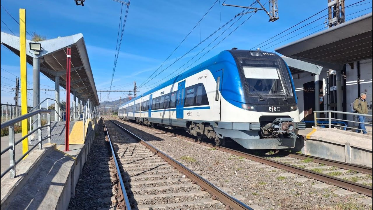 Viaje en tren desde San Fernando hasta Santiago