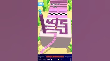 Stacky Dash Level 19 #Relaxinggames #MobileGames #shorts #shortgames #casualgames #fyp