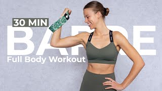 30 MIN FULL BODY WORKOUT with Mini Band - Intense Standing Barre Workout screenshot 5