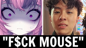 He just CRAHSED OUT on Ironmouse...