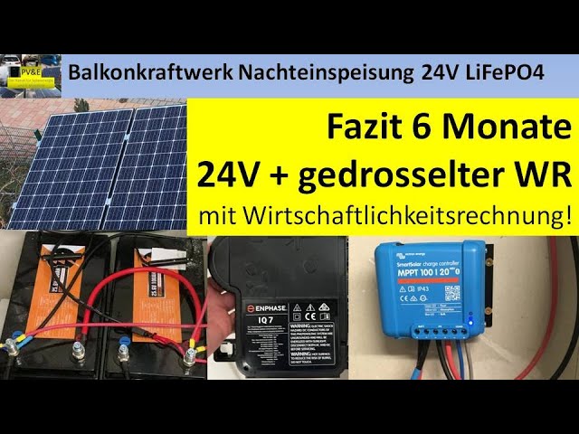 LiFePo4 Lithium Akku 24V 150Ah Solarspeicher Balkonkraftwerk in Kreis  Ostholstein - Neustadt in Holstein