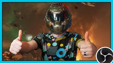 How to stream & record DOOM Eternal with OBS Studio (even Ultrawide!) NO LAG | Stream Guides