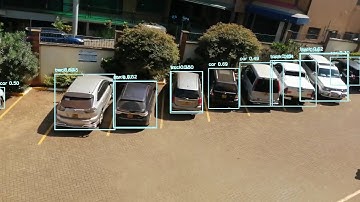 AI-Powered Parking Lot Surveillance | YOLOv5 Object Detection