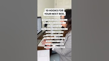 10 hooks for your next Reel (that will actually work)