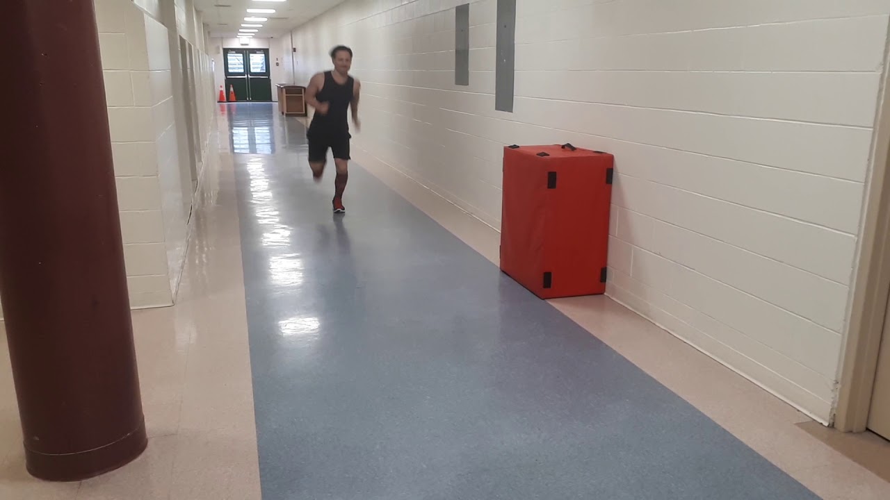 Single leg forward hops - YouTube