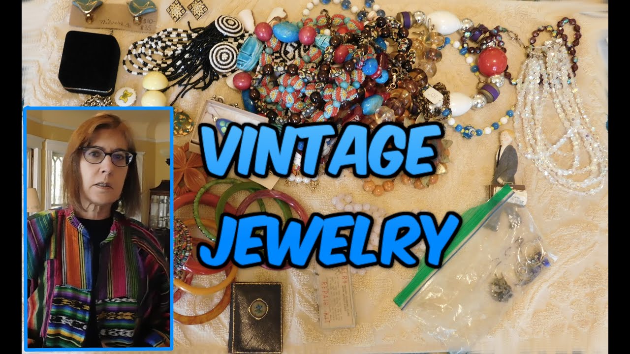 Vintage Haul #266 More of Sally's Jewelry Mostly Costume, Little Bit of ...