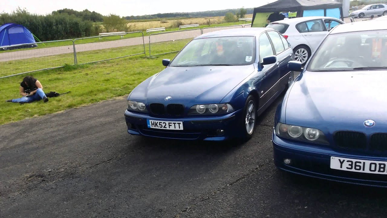 BMW e39 Club UK Santa Pod YouTube