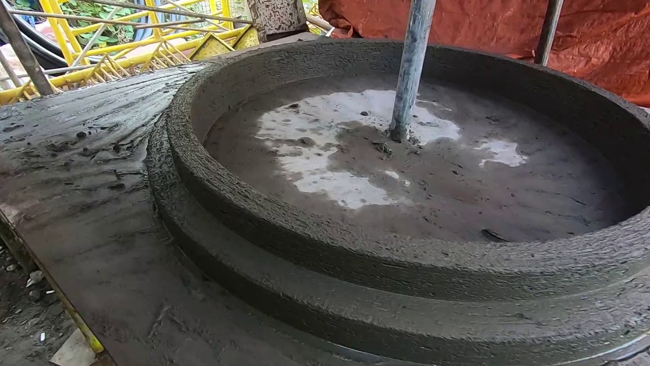 HOW TO MAKE CONCRETE ROUND LOUVER (tagalog) YouTube