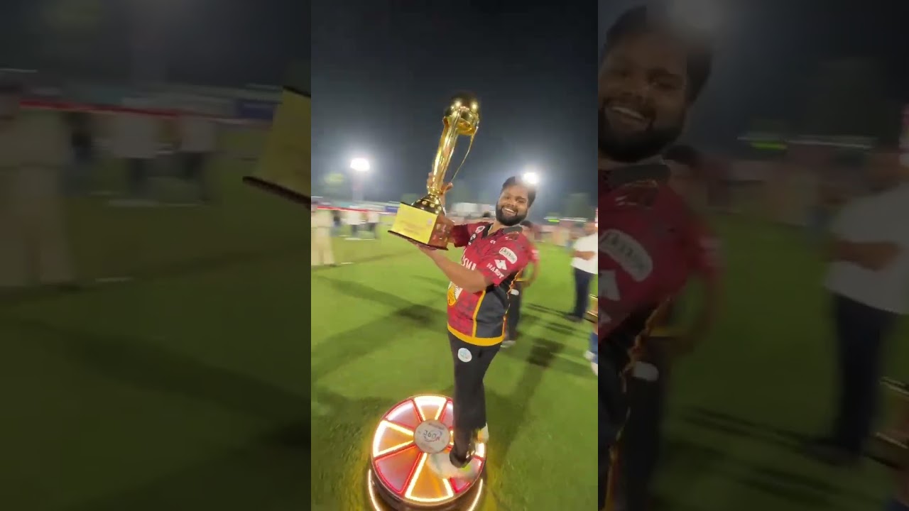 With trophy in 360 view| ktpl season 4 winner |