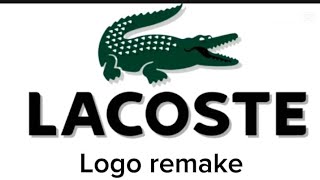 Lacoste logo remake [I OWN NOTHING]