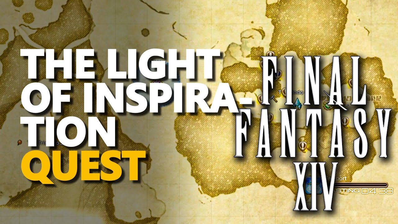 sommerfugl Ord Stikke ud The Light of Inspiration Final Fantasy XIV - YouTube