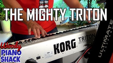 The KORG TRITON is an Impressive Flagship Synth from 1999