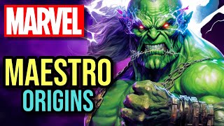 Maestro Origin  Marvel's Most Terrifying Entity Is An Evil Tyranical Hulk With His Sentience Intact