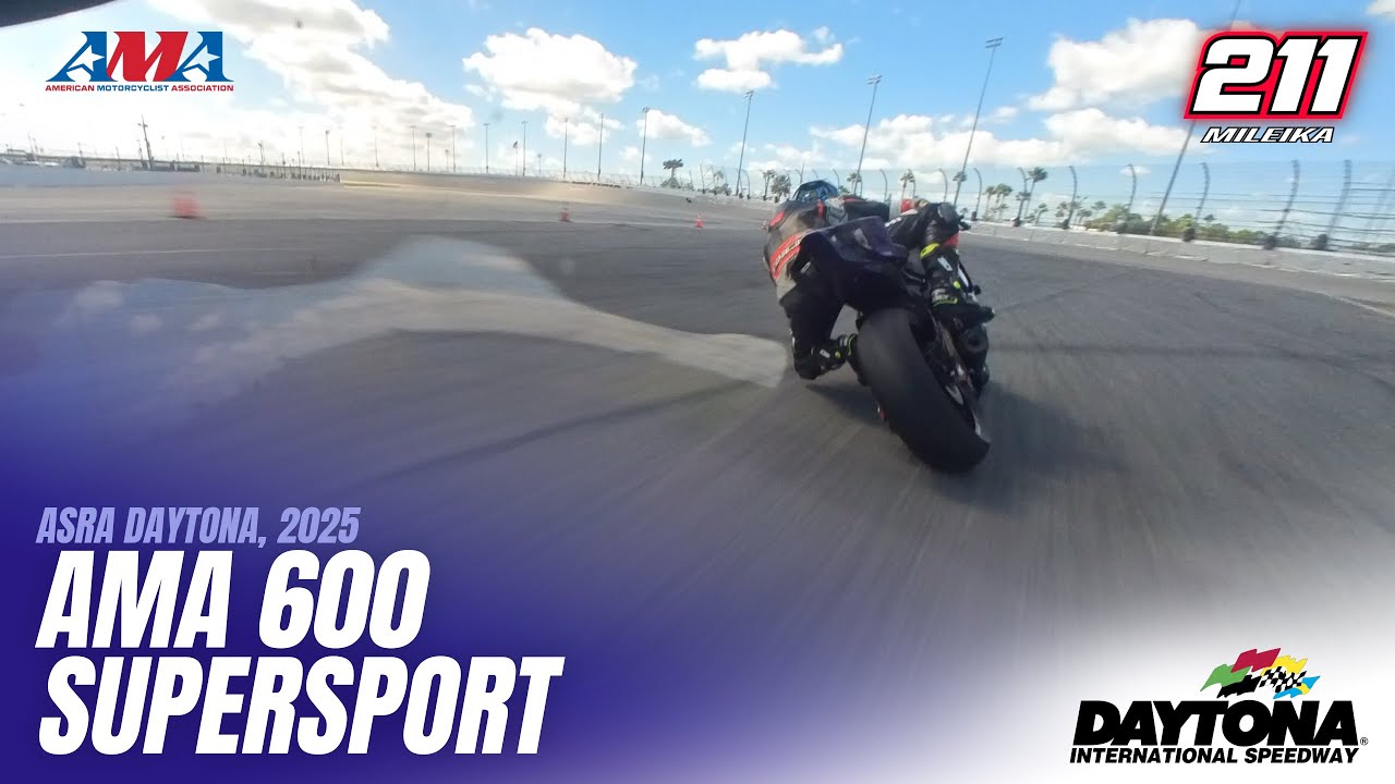 AMA 600 Supersport | Full Race POV | ASRA Daytona ROC - YouTube