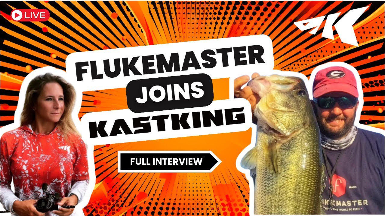 KastKing Fishing Frenzy Live with FLUKEMASTER AND IN LIVE GIVEAWAY