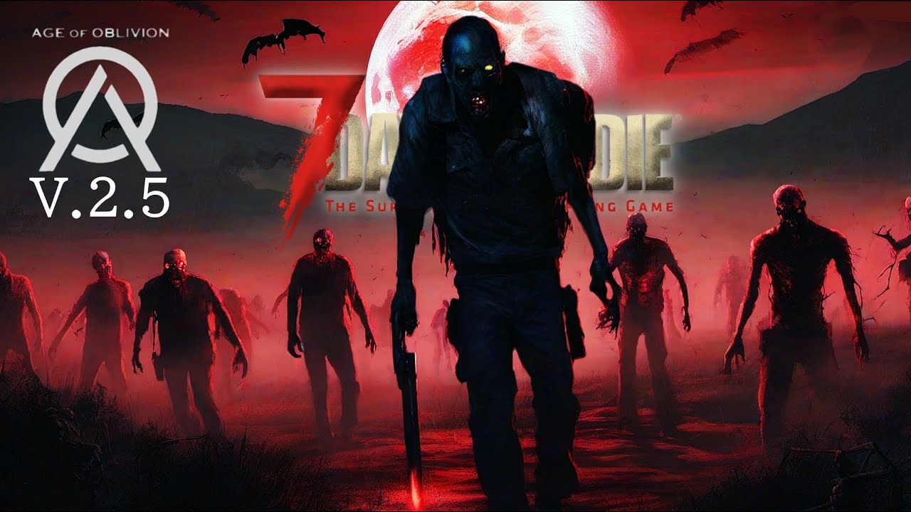 【7Days to Die V.2.5 Age of Oblivion】NPCと共闘出来る最高MODサバイバルで生き残れ！#01（AOO.7DTD）