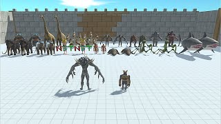 GHOR HAMMER WITH SCOURGE VS 2X BOSS - Animal Revolt Battle Simulator