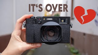 WHY I AM SELLING THE X100V AFTER 1 YEAR (a film photographer's perspective)