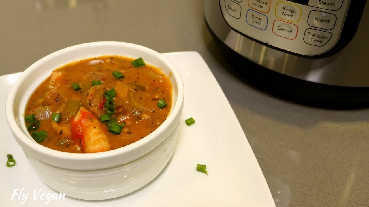 Vegan Instant Pot Gumbo Easy Instant Pot Recipes