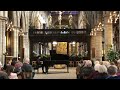 Chopin Mazurka and Nocturne at a Cathedral