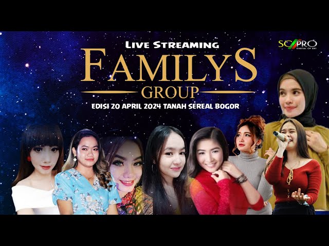 SC PRO DEPOK - Live Streaming FAMILYS GROUP - Wedding Sarah Drew Dengan Fahmi Winata - SIANG class=