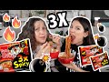 Probando el RAMEN MÁS PICANTE DEL MUNDO 3X!!! INCOMIBLE 🔥🔥🔥