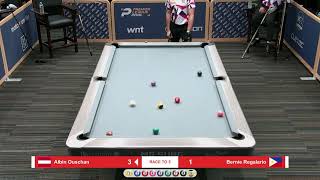 Highlight Billiards | Albin Ouschan vs Bernie Regalario | Premier League Pool 2024 | 18 Mar