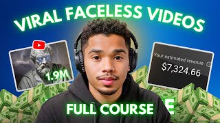 How I Make Viral MONETIZABLE Faceless YouTube Videos ($700/Day)