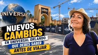 Universal Orlando 2026: CIERRES y cambios que debes saber 🎢