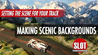 SJ EP 15  Track Build Guide #9  Creating a Scenic Background for Your Track