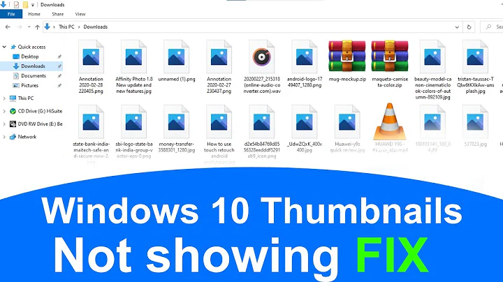 Why not show images and videos thumbnails in windows 10 || windows preview not working fix