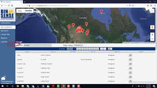BIN-SENSE Live - Entering Contact Details
