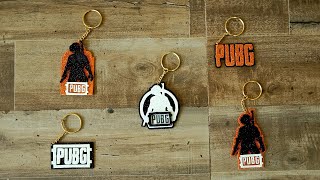 How to make PUBG Keychain | Handmade PUBG Keychain